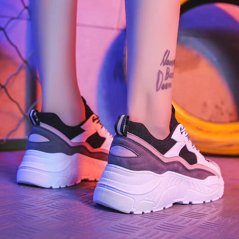 Women’s Dad Sneakers - Harajuku Style Casual Shoes