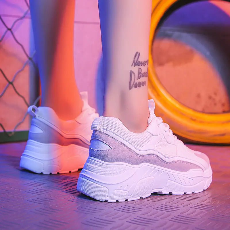 Women’s Dad Sneakers - Harajuku Style Casual Shoes