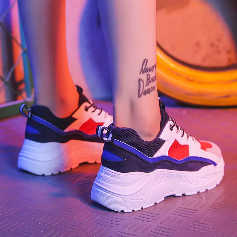 Women’s Dad Sneakers - Harajuku Style Casual Shoes